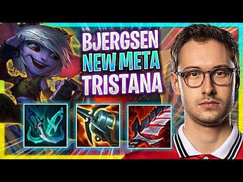 BJERGSEN TRIES NEW META TRISTANA MID! | 100T Bjergsen Plays Tristana Mid vs Jayce! | Season 2023