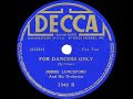 1937 HITS ARCHIVE: For Dancers Only - Jimmie Lunceford (original Lunceford version)