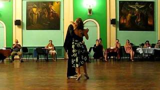 Juan Capriotti y Graciana Romeo Show (1) Festival "Nevskaya Milonga - 2010" St.Petersburg