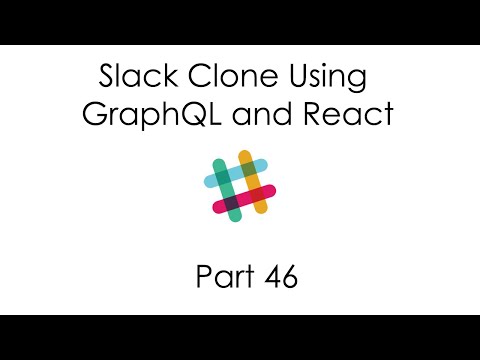 Slack Clone Using GraphQL and React Introduction