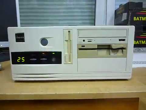 Vintage PC, 386 SX 25MHz 2MB RAM 64MB HDD