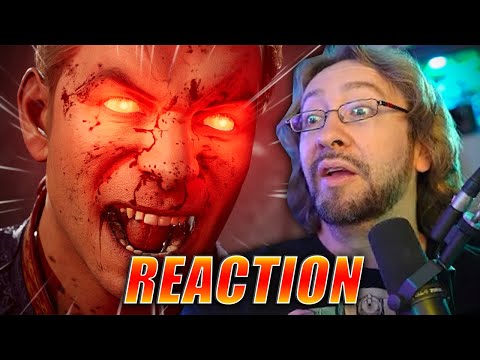 MAX REACTS: Homelander Gameplay Reveal - Mortal Kombat 1