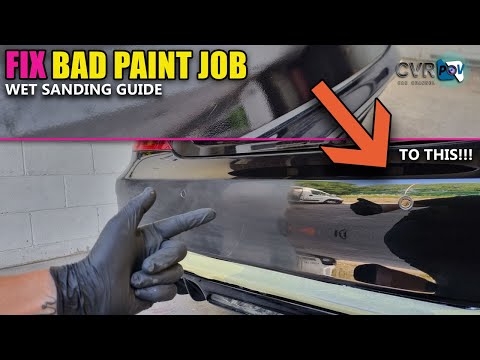 How to Mirror Finish a BAD Paint job