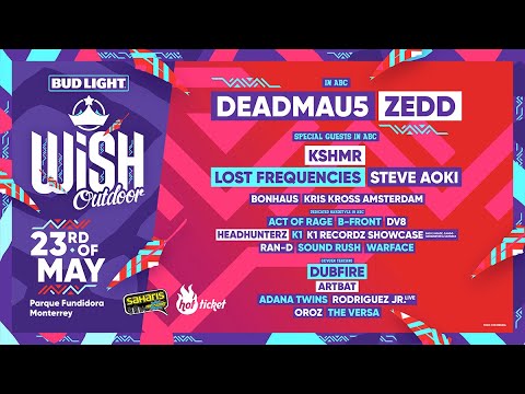 WiSH Outdoor Mexico 2020 - Full Line-up