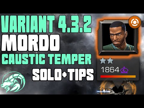 Mordo Variant 4.3.2 Caustic Temper Solo Tips | MCOC