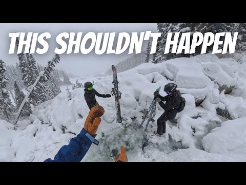 North America’s Largest Ski Resort Empty on a Powder Day
