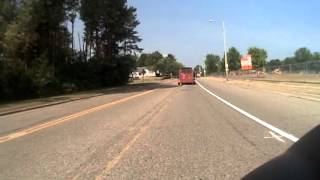 preview picture of video 'Road construction Hwy. 82E Mauston, WI - July 2012'