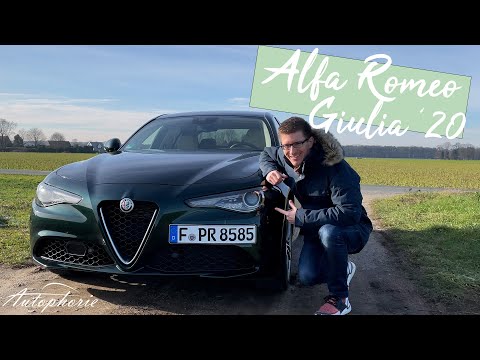 2020 Alfa Romeo Giulia Lusso Ti (190 PS Diesel) Test [4K] - Autophorie