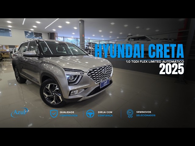 Vídeo HYUNDAI CRETA 1.0 TGDI FLEX LIMITED AUTOMÁTICO