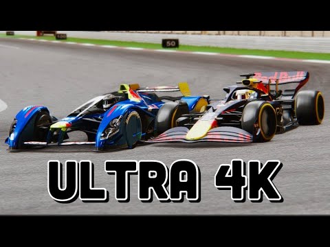 Red Bull F1 2022 vs Red Bull X2010 - Bahrain (ULTRA 4K 60 FPS) Assetto Corsa