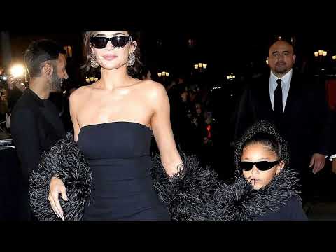 Kylie Jenner's daughter Stormi, 7, steps out in custom Chrom