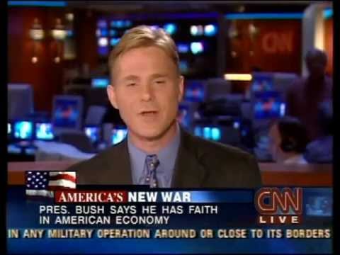 CNN 9/11 LIVE TV Coverage (9/17/01)  4:00 A.M - 4:15 A.M