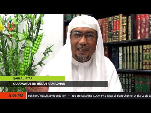 Karayawan sin Bulan Ramadhan - Sheikh Abdunasser Abdurahman (Tausug)