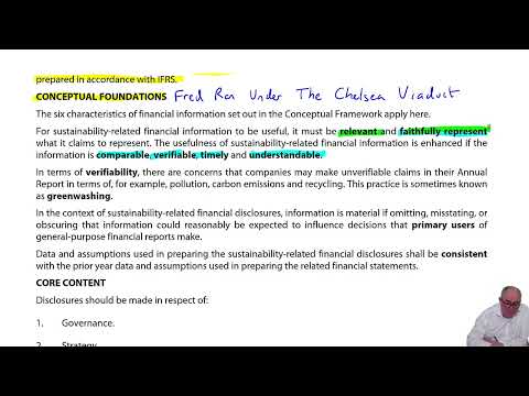 Sustainability -  ACCA SBR Lectures