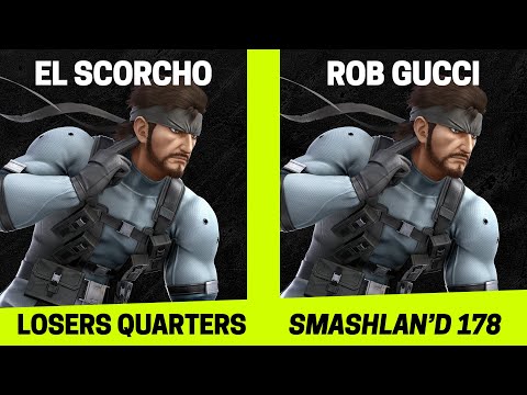 SmashLAN'd 178 Losers Quarters - El Scorcho vs Rob Gucci - SSBU Smash Ultimate Tournament