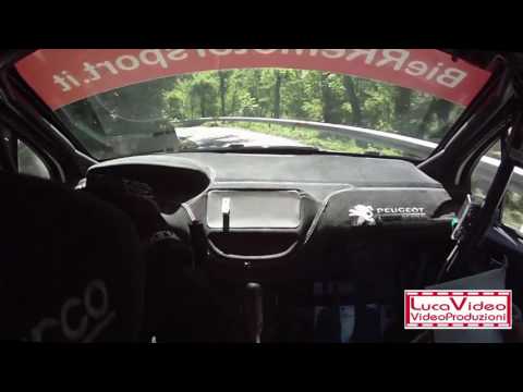 Cameracar Rally Città di Modena 2017 Giorgini-Prete 208 R2B - PS8 6°tempo assoluto