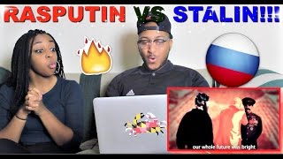 Epic Rap Battles of History "Rasputin vs Stalin" Reaction!!