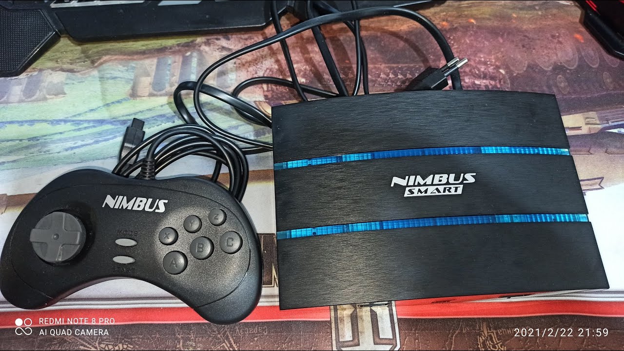Игровая приставка SEGA Nimbus Smart (740 встроенных игр, microSD) HDMI