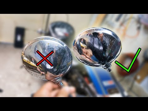 Recondition rusty chrome parts quickly and affordably! | DIY | TUTORIAL | FACTOREM