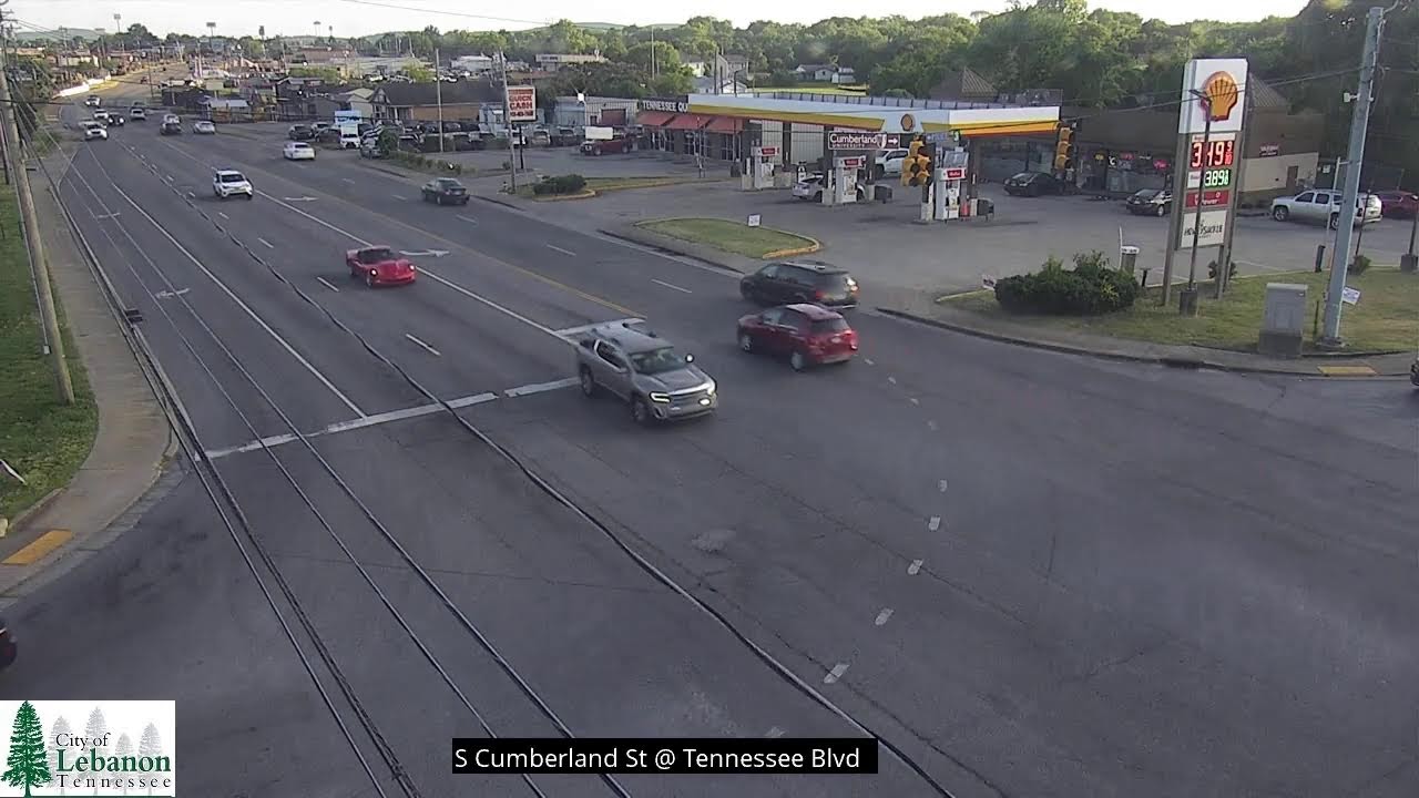 Live webcam view of Paso a nivel de Cumberland Street