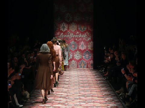 LENA HOSCHEK MERCEDES-BENZ FASHION WEEK BERLIN AW1920 "MEN AT WORK" RUNWAY SHOW