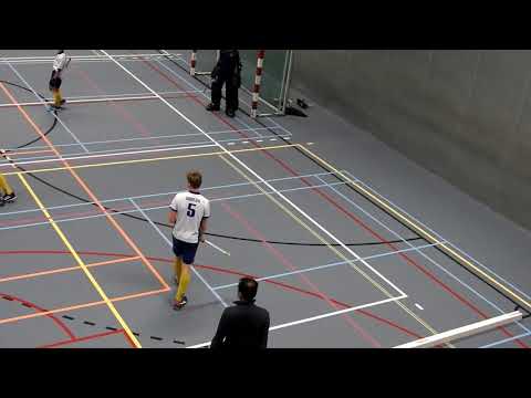 Zaal JB1 Huizen - Voordaan oefenwedstrijd