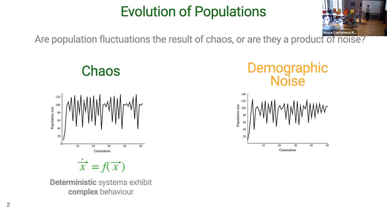 Chaos and Noise in Evolutionary Game Dynamics