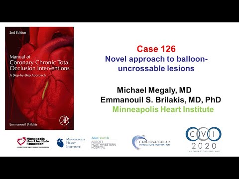 Case 126: Manual of CTO Interventions - Balloon uncrossable occlusion