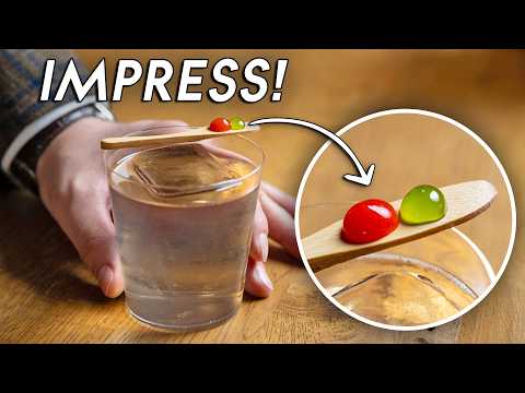 Your Cocktails Deserve Better Garnishes - Make These Flavored Gels!