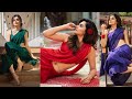 Taapsee Pannu Gorgeous Red Saree Fashion Photoshoot Part 3 Taapsee Latest Traditional Saree Looks