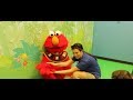 HUGED ELMO AT BUSH GARDENS TAMPA FLORIDA