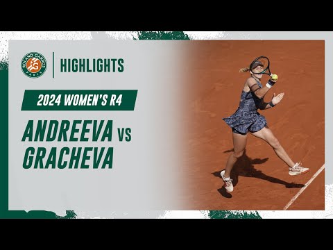 Andreeva vs Gracheva Round 4 Highlights | Roland-Garros 2024
