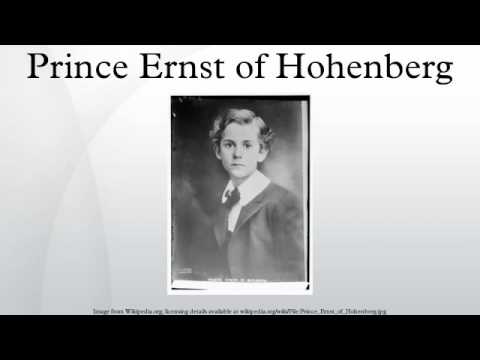 Prince Ernst of Hohenberg