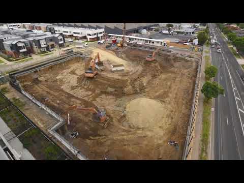Huntington Apartments Time Lapse