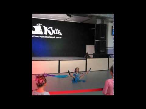 Kovalenko Anastasia Ballet show "Diamant" by Anna Bobok 14.11.2015 shopping center"Kiev"