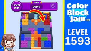 Solusi Level 1593 Color Block Jam