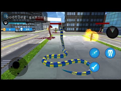 Anaconda Robot Car Transform - Android Gameplay