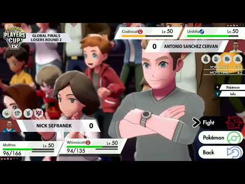 2021 Pokémon Players Cup 4 VGC Global Finals L2   Antonio Sanchez Cervan vs Nick Sefranek