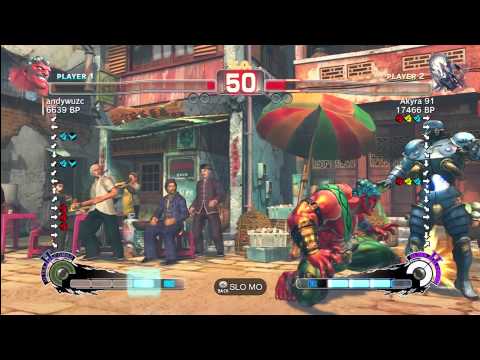 SSF4 HA andywuzc vs Akyra 91 SE
