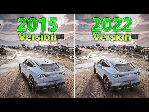 GTA V 2015 vs 2022 - FPS Difference