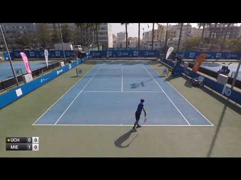 (1)Kaichi Uchida v. (3)Lucas Miedler - singles - M25 LOULE (only 1°set)