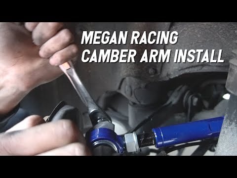 BMW E90 Megan Racing Camber Arms Install