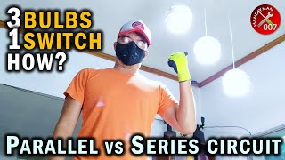 Why Parallel Circuit is Best for Hanging Lights (3 Bulbs & 1 Switch Wiring Guide)