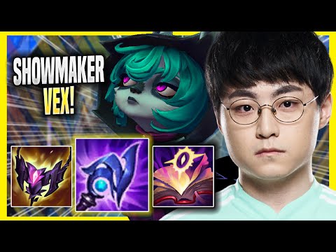 SHOWMAKER IS A MONSTER WITH VEX! - DK ShowMaker Plays Vex MID vs Leblanc! | Season 2022
