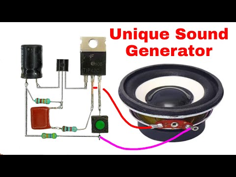 Very Unique Sound Maker..This Circuit Will Generate An Unique Sound