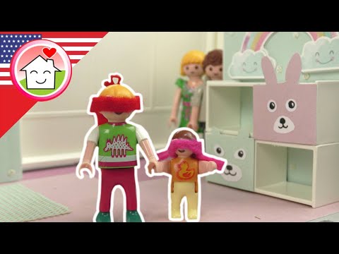 Playmobil English - Renovations and Anna and Lena’s New Bedrooms - Hauser Family