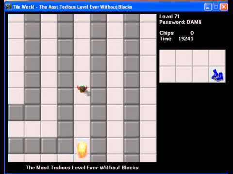 Let's Play Chip's Challenge: TCCLPRejects level 71 part 3