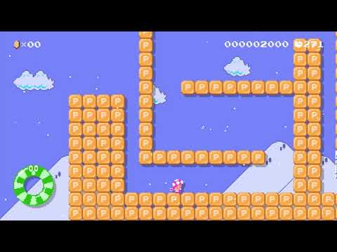 P Switch Panic 2! by Patrick10 🍄 Super Mario Maker 2 #aie 😶 No Commentary