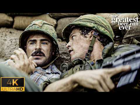 Chickie Surprises His Friend with Beer in the Middle of War - The Greatest Beer Run Ever