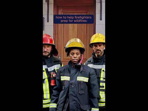 How to Help Firefighters During a Wildfire